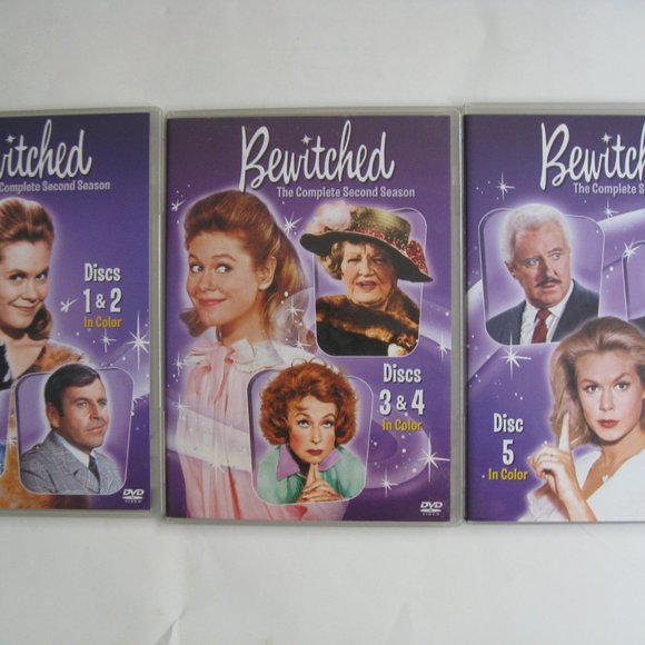 Bewitched: The Complete Second Season In Color 5 Disc Set DVD Season 2 - Picture 4 of 9